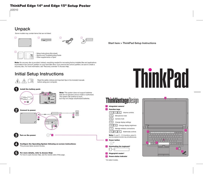 Lenovo Thinkpad edge 13 install guide