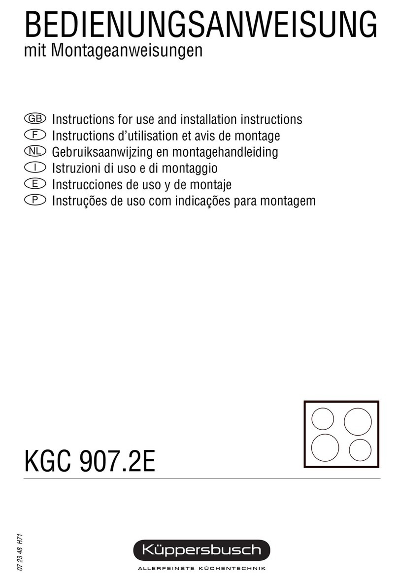 Kuppersbusch KGC 907.2E User manual