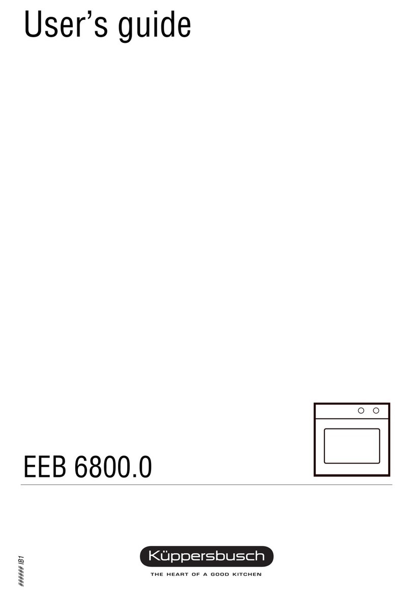 Kuppersbusch EEB 6800.0 user guide Kuppersbusch EEB 6800.0 user guide
