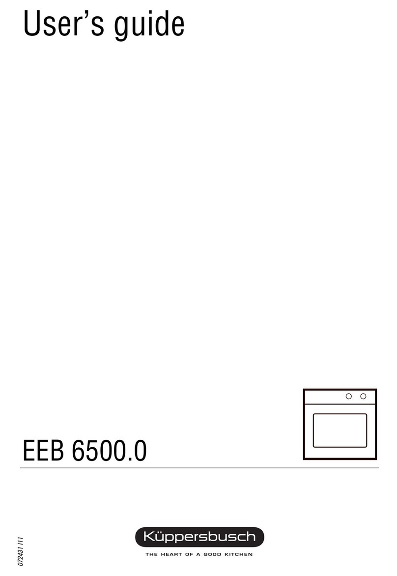 Kuppersbusch EEB 6500.0 User manual