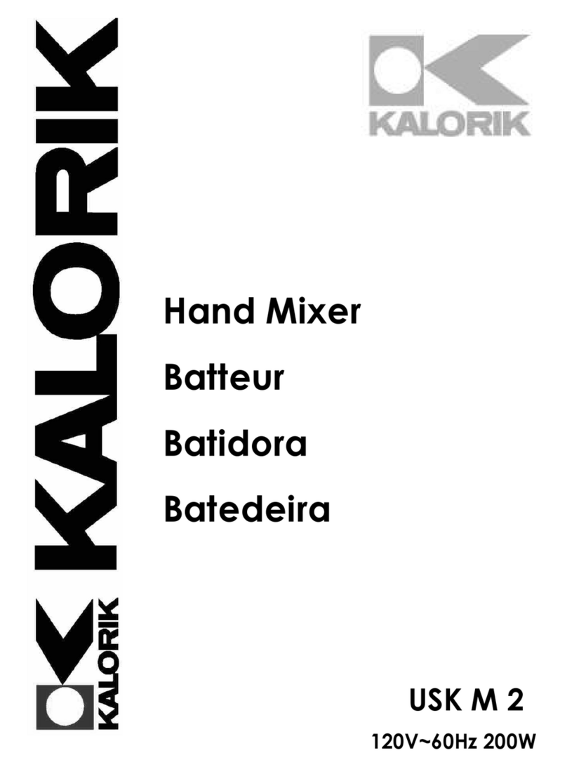 Kalorik USK M 2 operating instructions