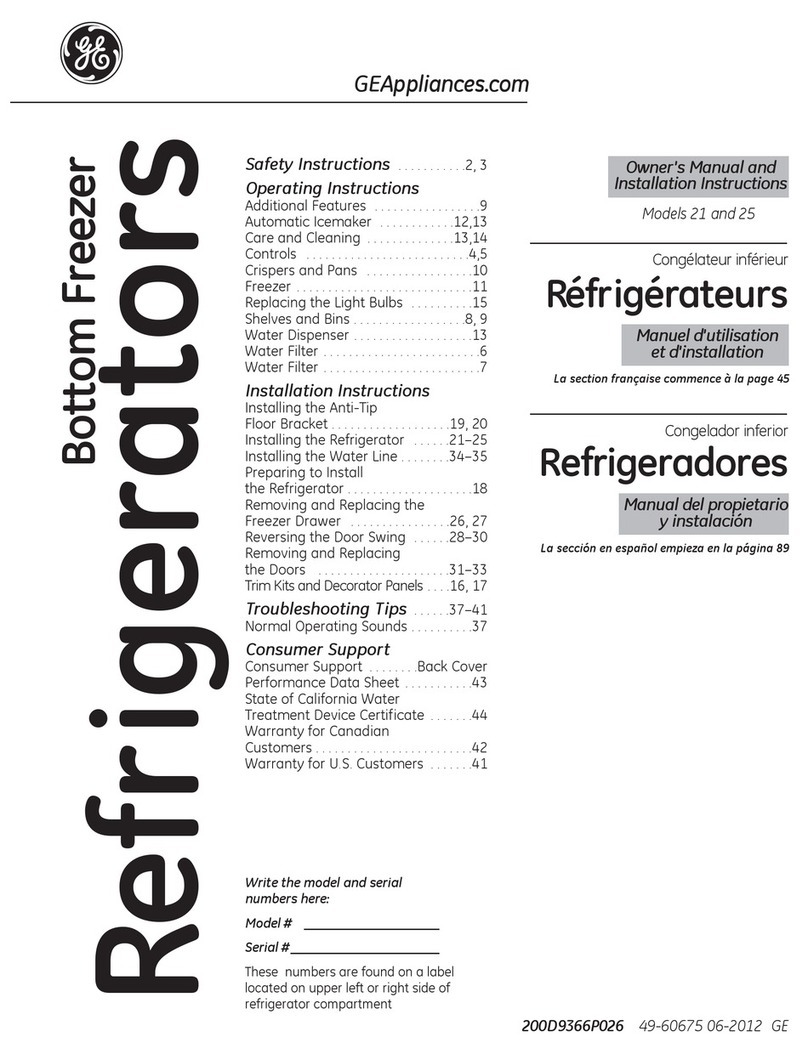 GE PFSF0MFCWW Original instructions