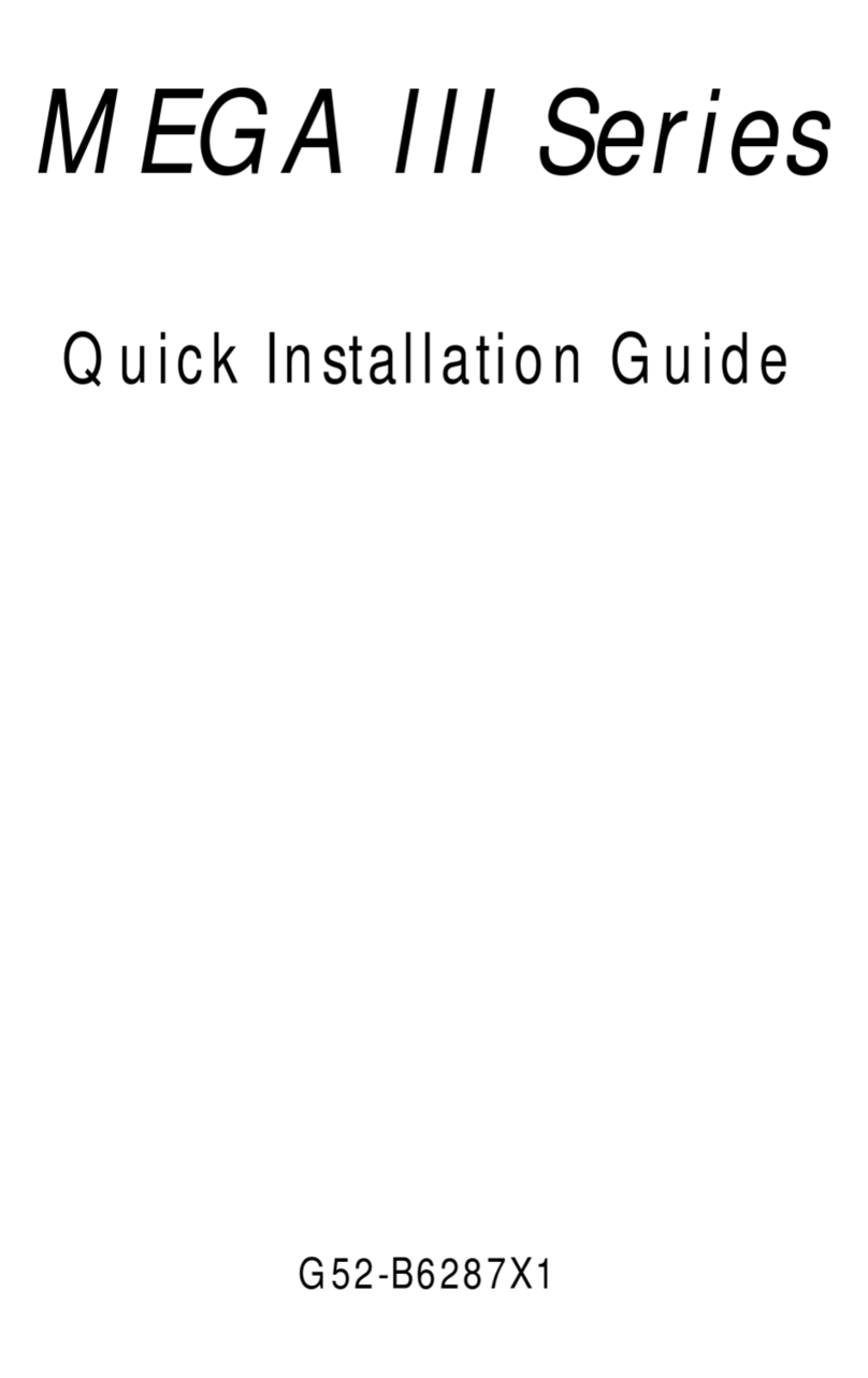 MSI MEGA 865 User manual