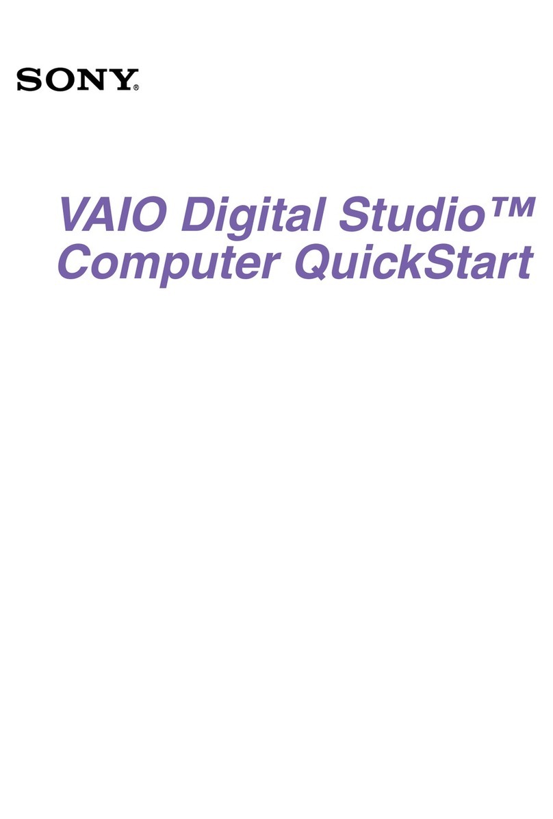Sony PCV-RX540 User manual