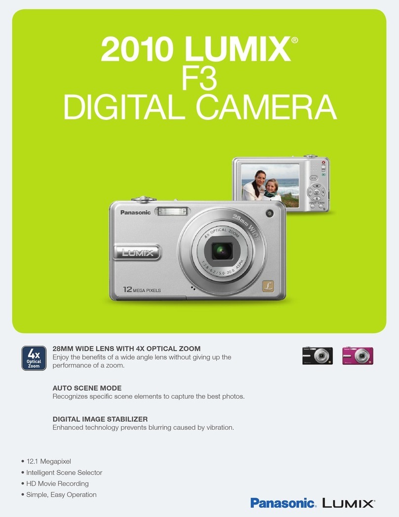 Panasonic DMC-F3K User manual
