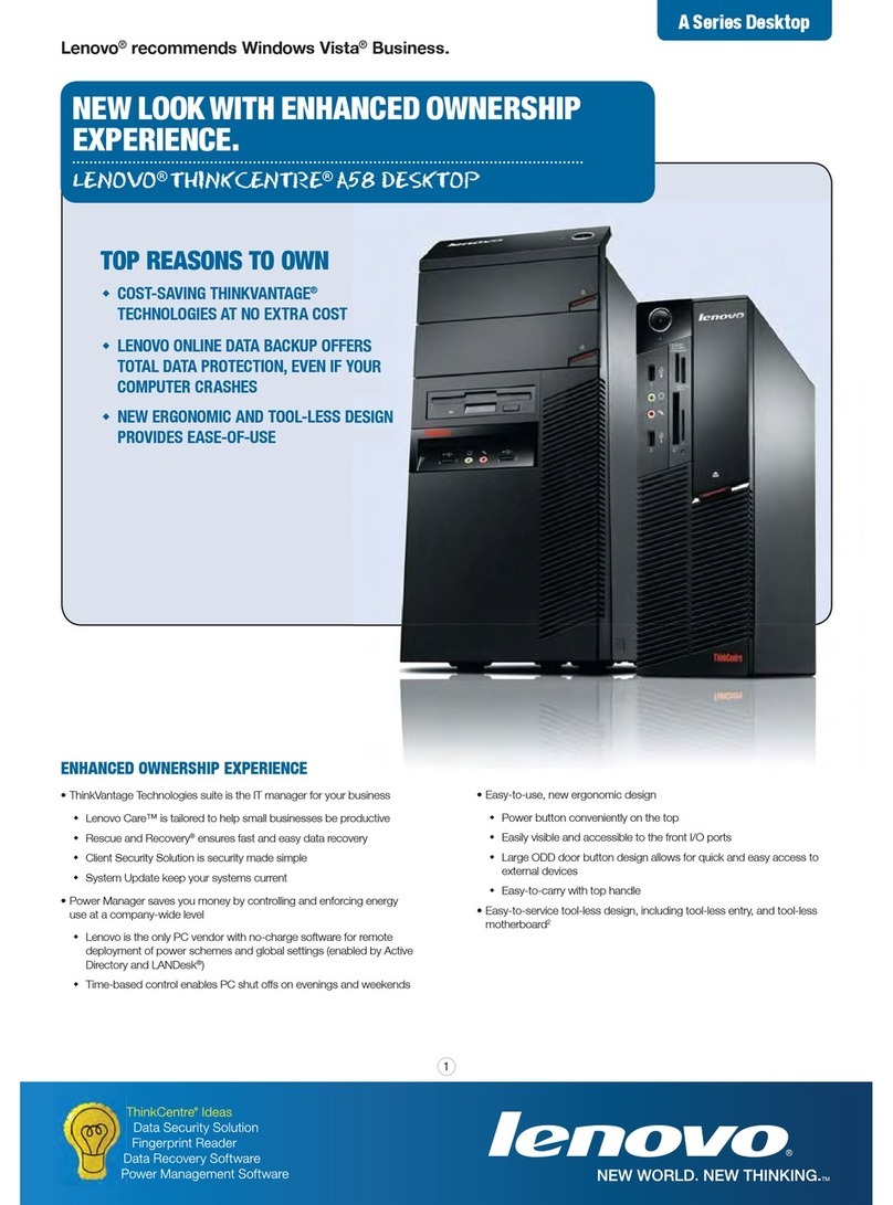 Lenovo 7515H4U User manual
