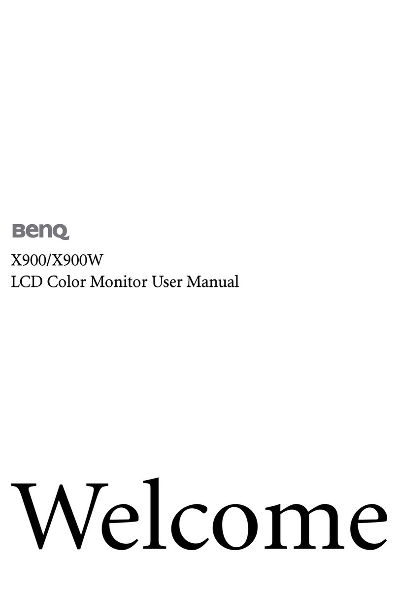 BenQ X900 User manual