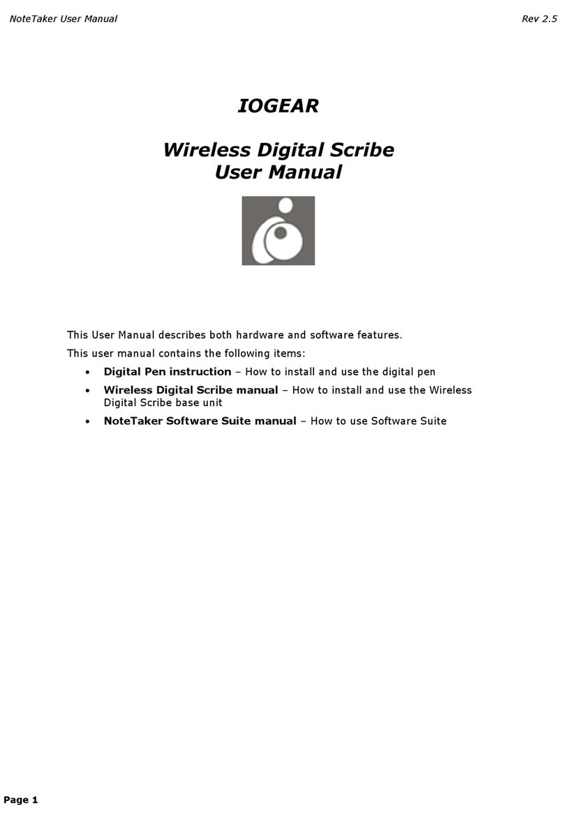IOGear Digital Scribe user manual