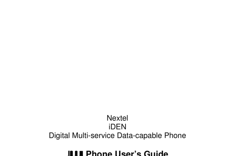 Nextel iDEN i205 user guide