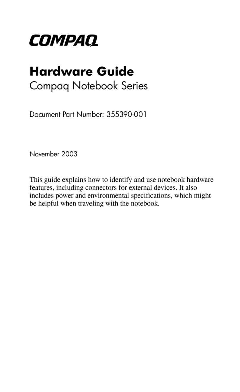 Compaq Presario R3000 - Notebook PC Installation instructions Compaq Presario R3000 - Notebook PC Installation instructions