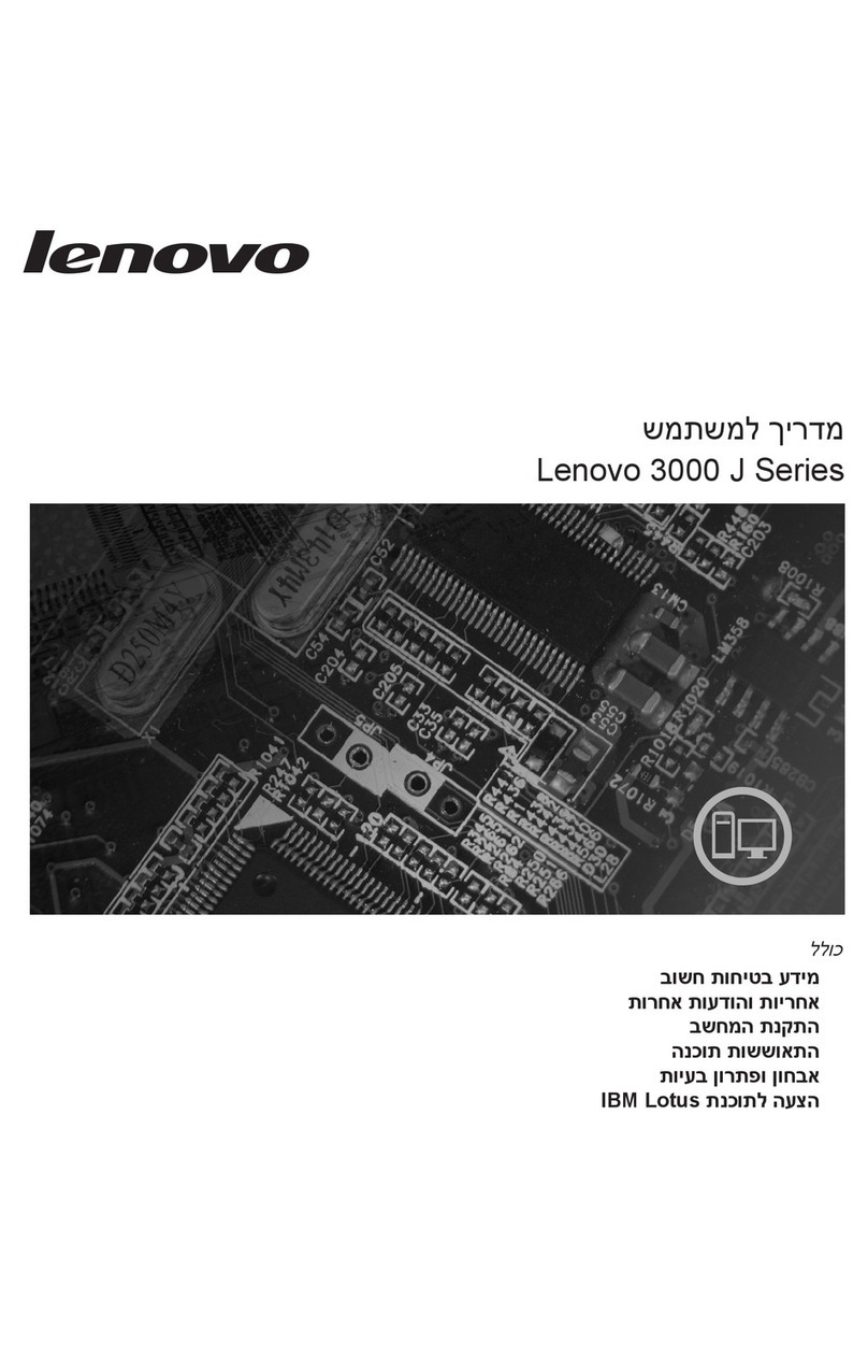 Lenovo J100 User manual