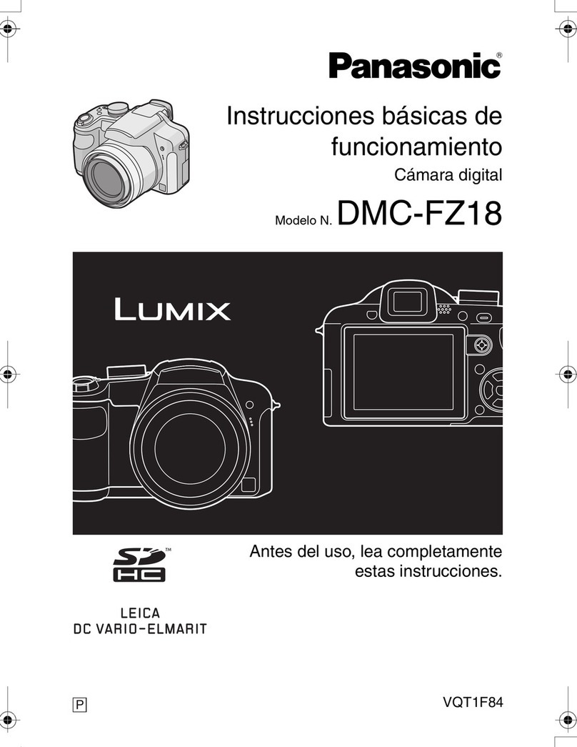 Panasonic DMCFZ18 - DIGITAL STILL CAMERA Instrucciones básicas de funcionamiento