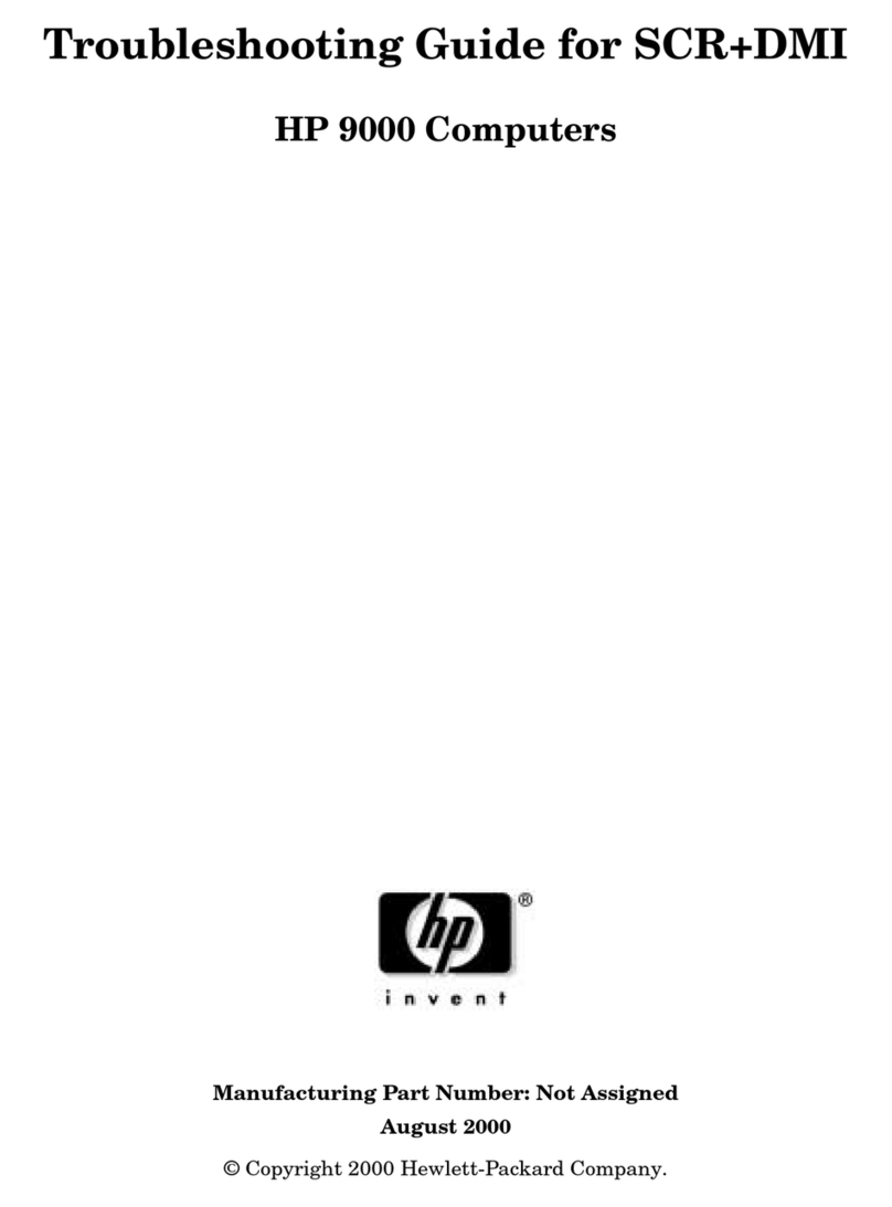 HP c3750 - Workstation User manual