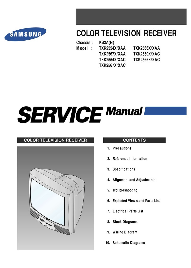 Samsung TXK2554 User manual