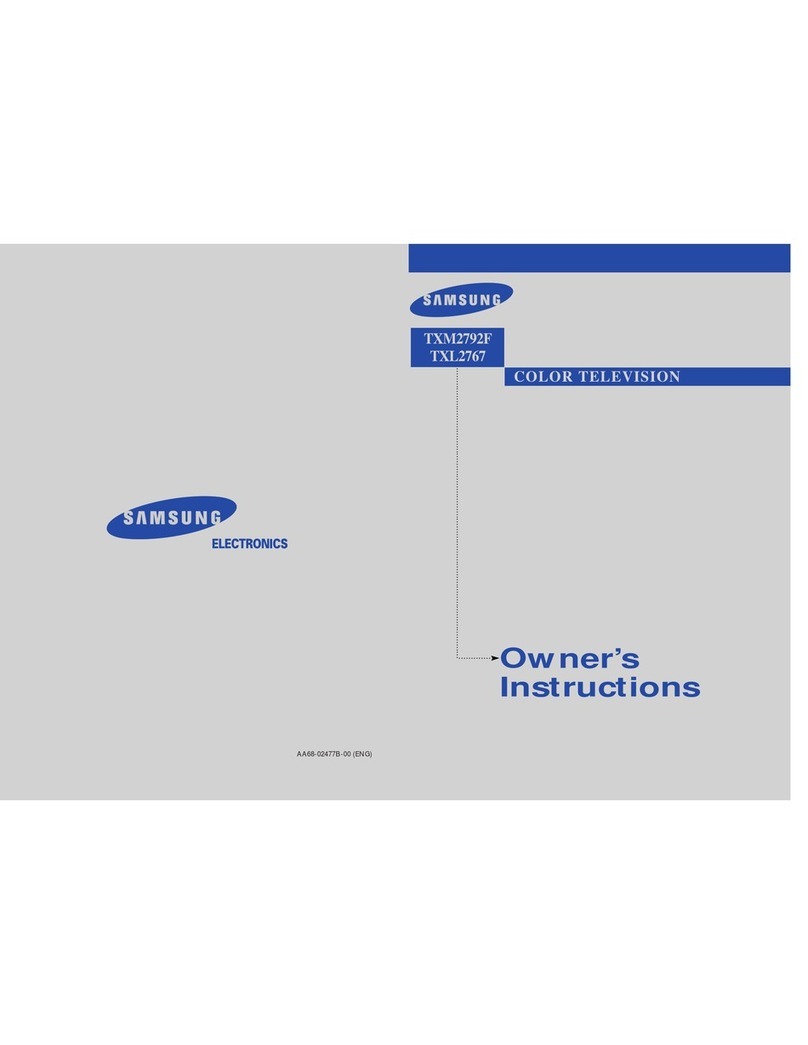 Samsung TXK2754 instructions