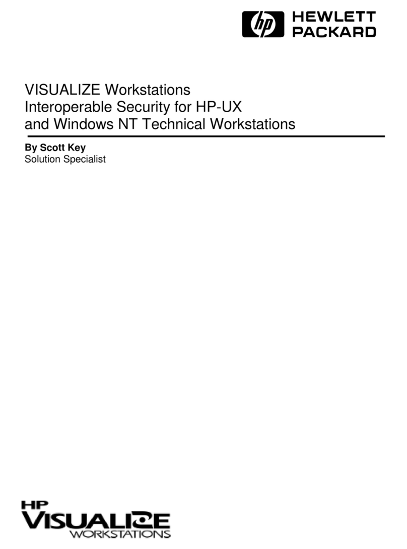HP c3700 - Workstation manual