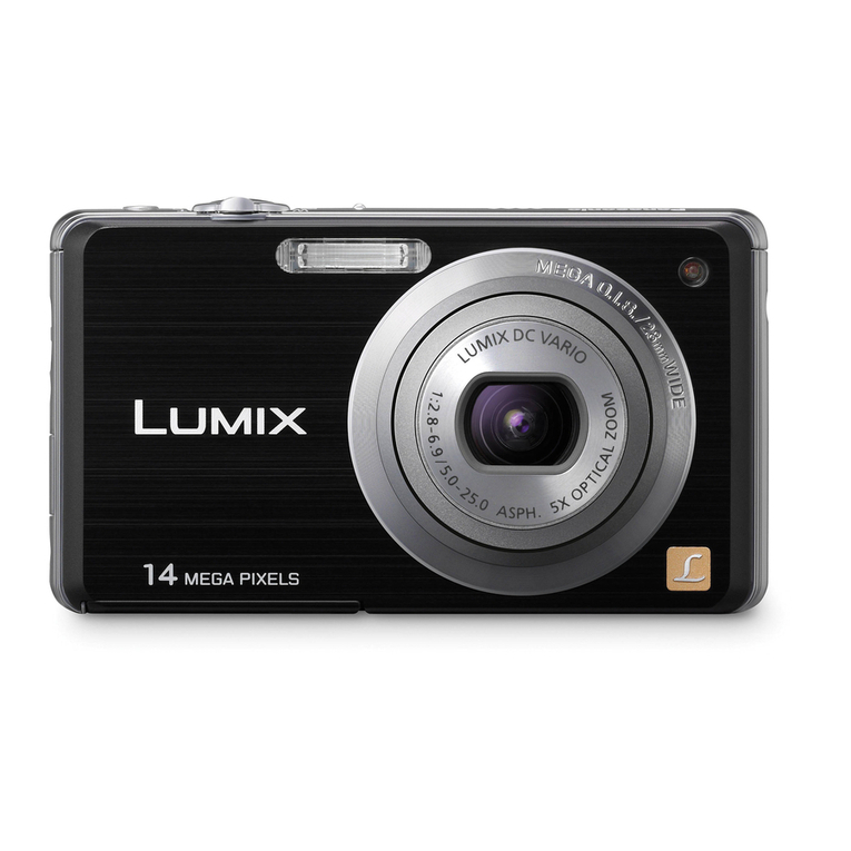 Panasonic DMCFH3 - DIGITAL STILL CAMERA User manual