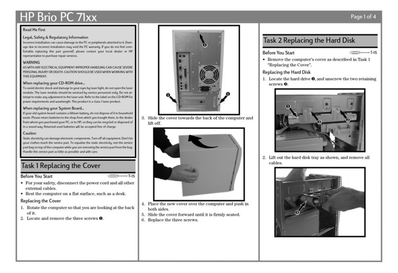 HP Brio 71xx User manual HP Brio 71xx User manual