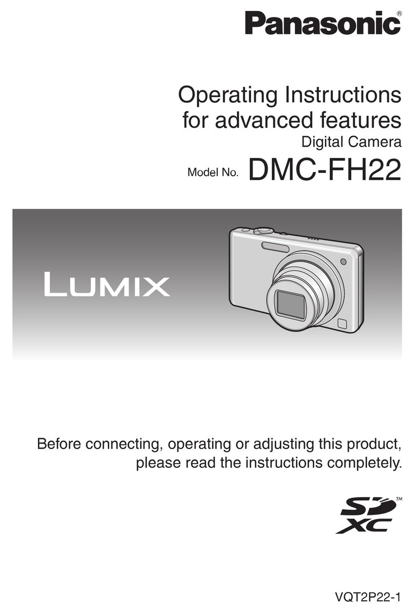 Panasonic DMCFH22 - DIGITAL STILL CAMERA Owner's manual