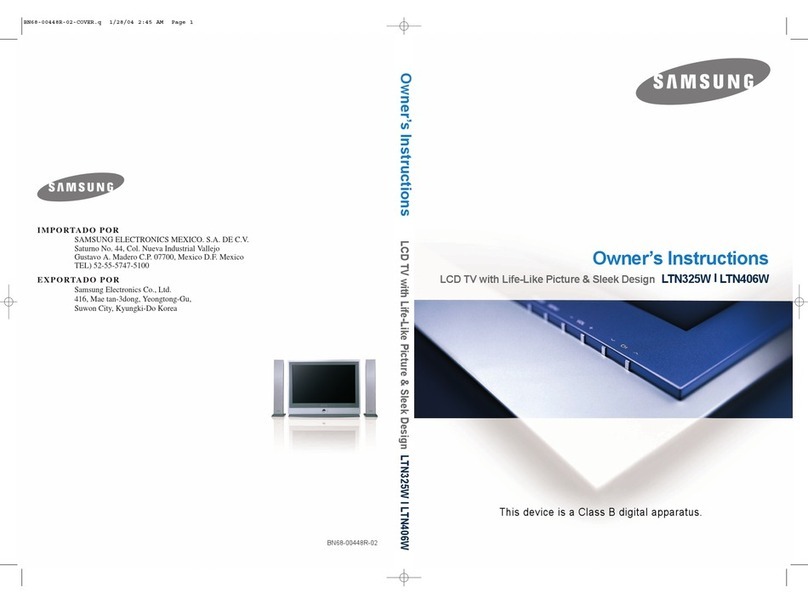 Samsung LTN-325W User manual