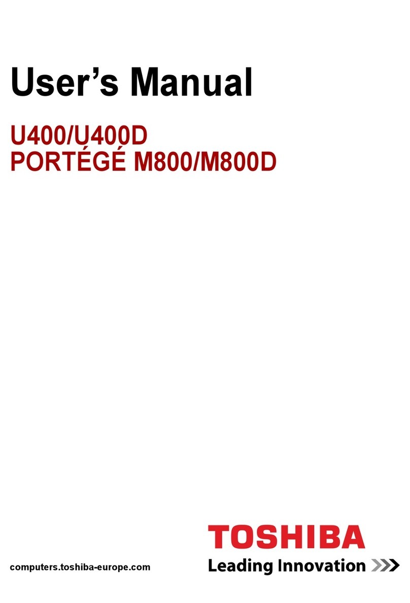 Toshiba PSU40C-DW208C User manual