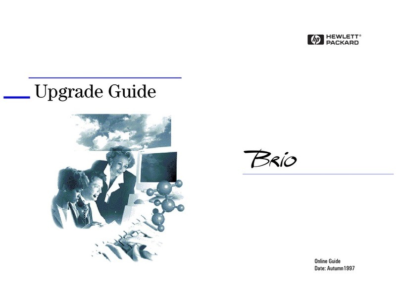 HP Brio 80xx Installation and operation manual