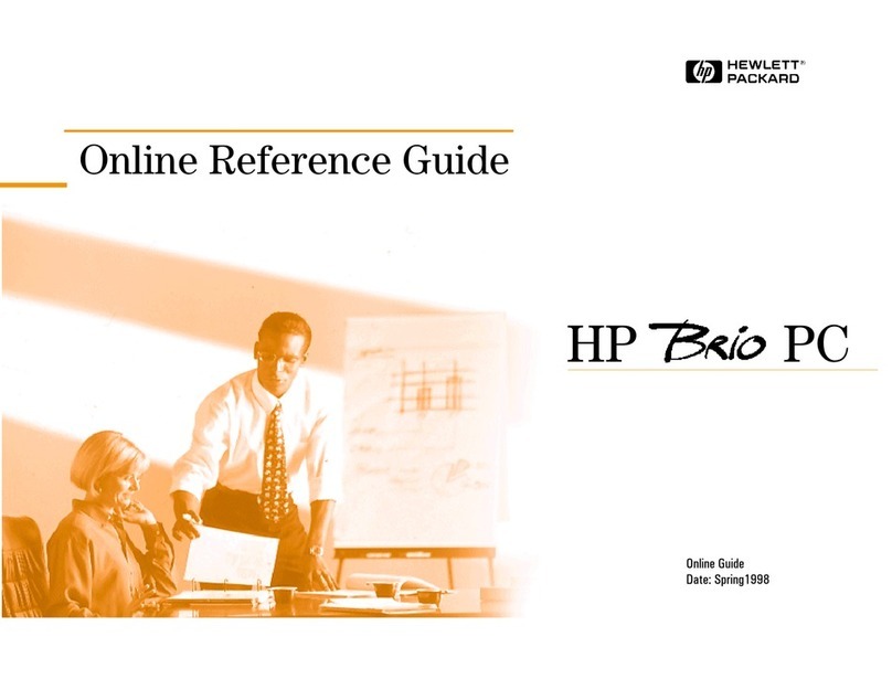 HP Brio 80xx User manual