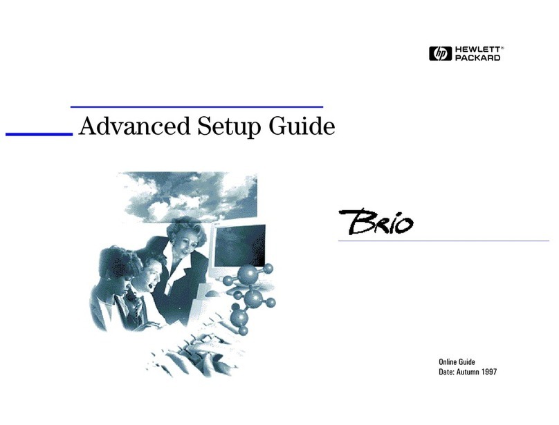 HP Brio 80xx User manual