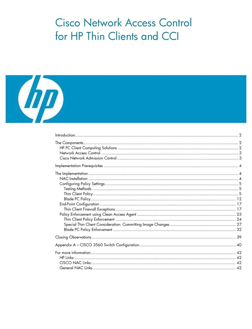 HP BladeSystem bc2000 - Blade PC User manual