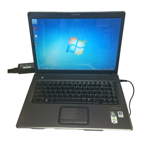 Compaq Presario F700 - Notebook PC User manual