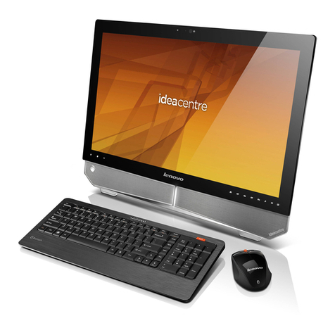 Lenovo IdeaCentre B520e Parts list manual