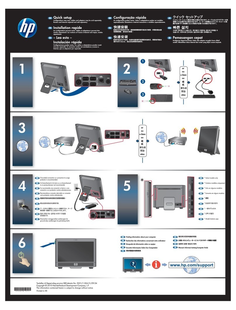 HP Presario All-in-One CQ1-2100 How to use