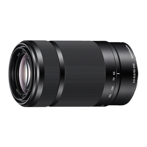 Sony SEL-55210 operating instructions