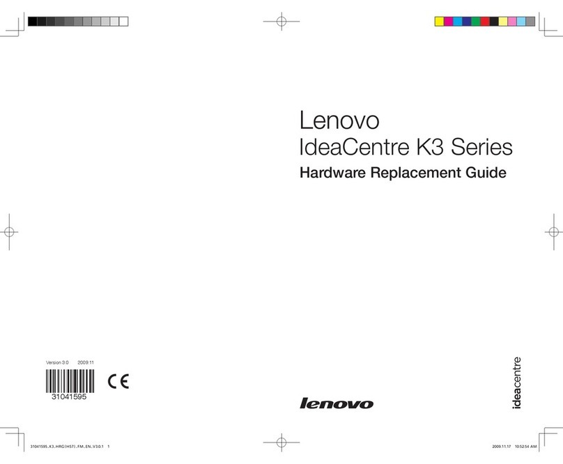 Lenovo IdeaCentre K320 Parts list manual