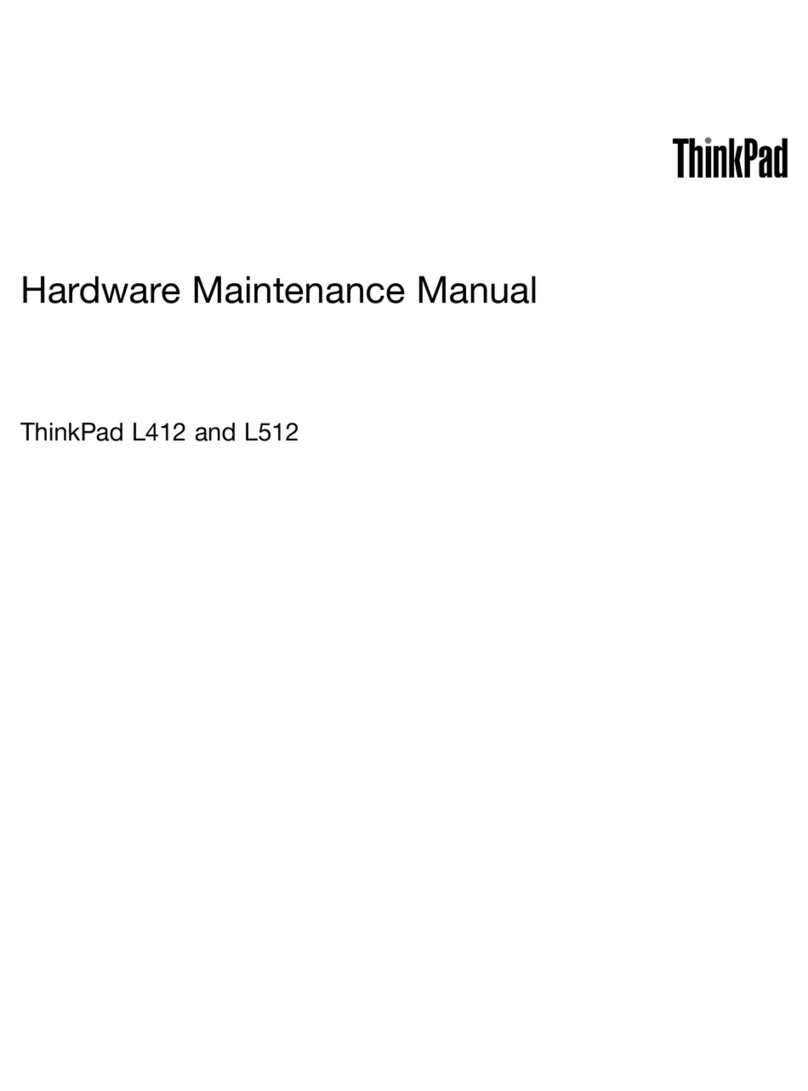 Lenovo ThinkPad L412 Owner's manual