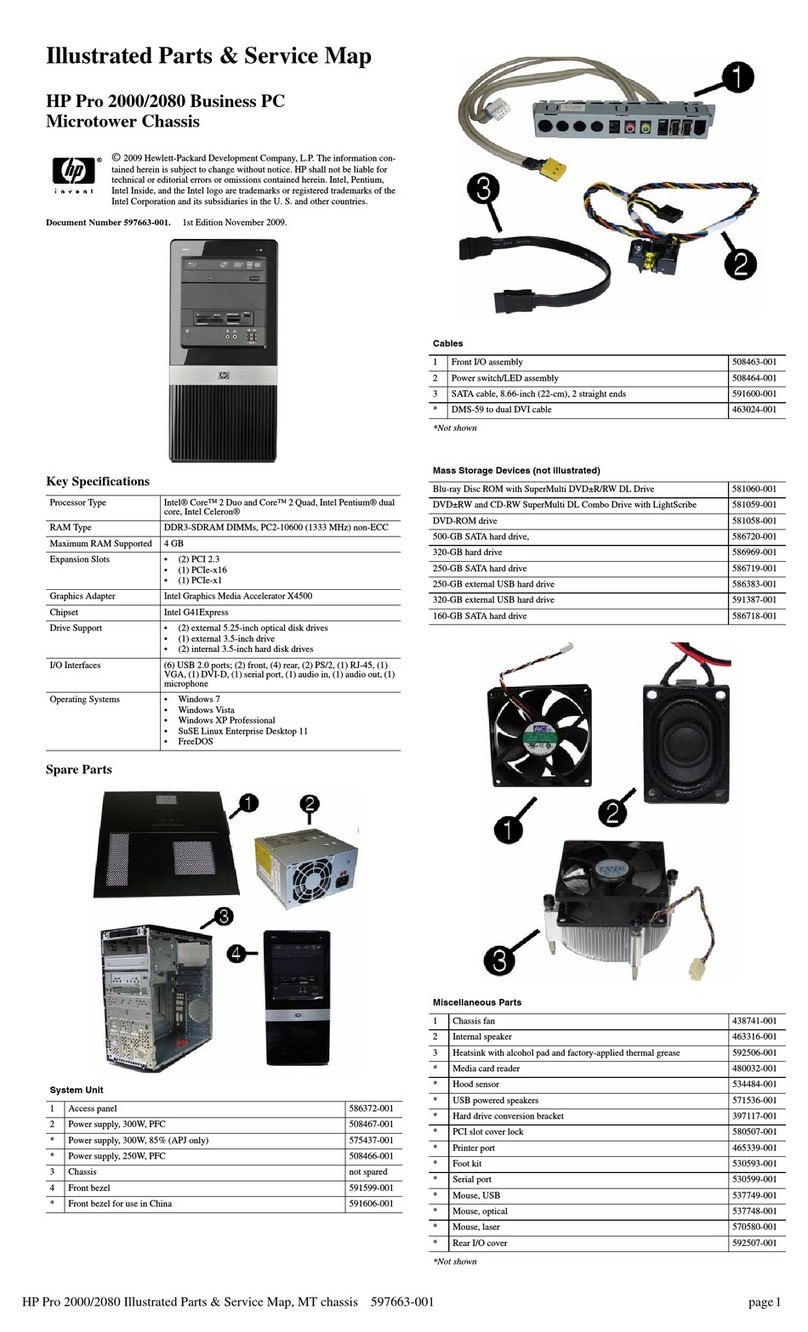 HP Pro 2000 Setup guide