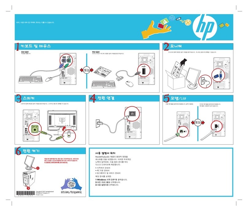 HP Presario SV7000 - Desktop PC User manual