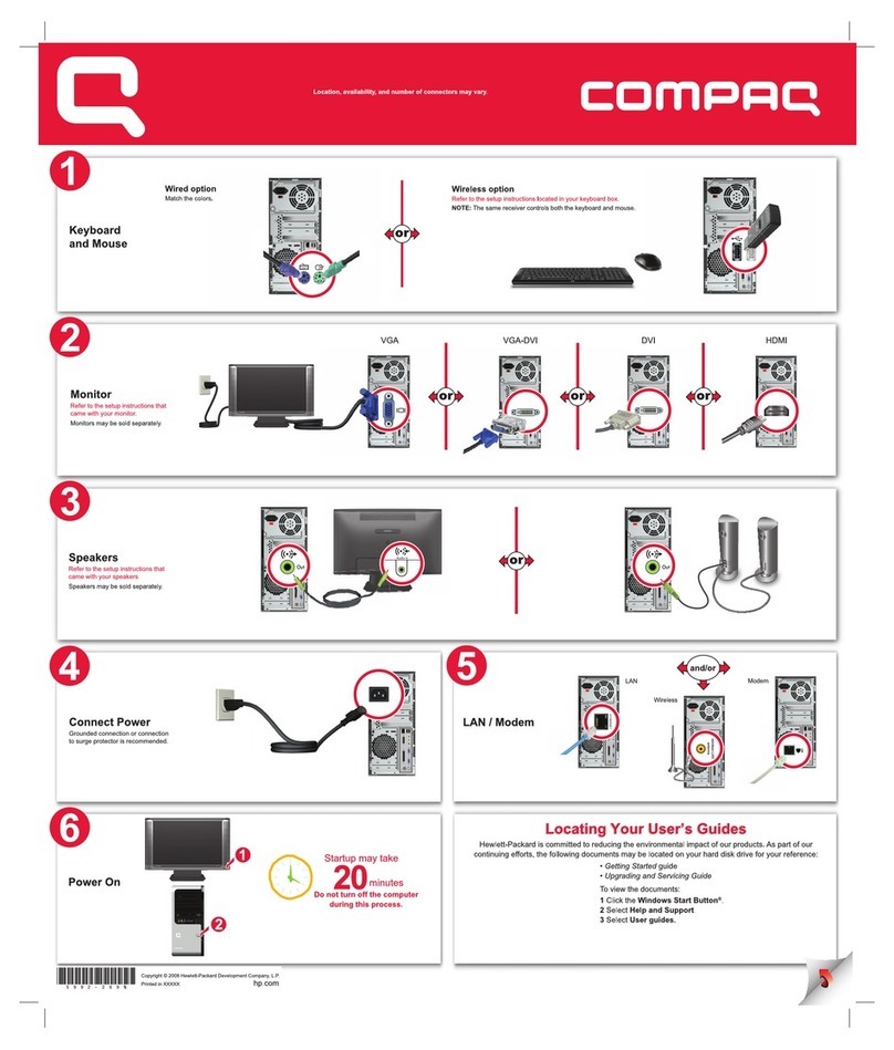 Compaq Presario SR5800 - Desktop PC How to use Compaq Presario SR5800 - Desktop PC How to use