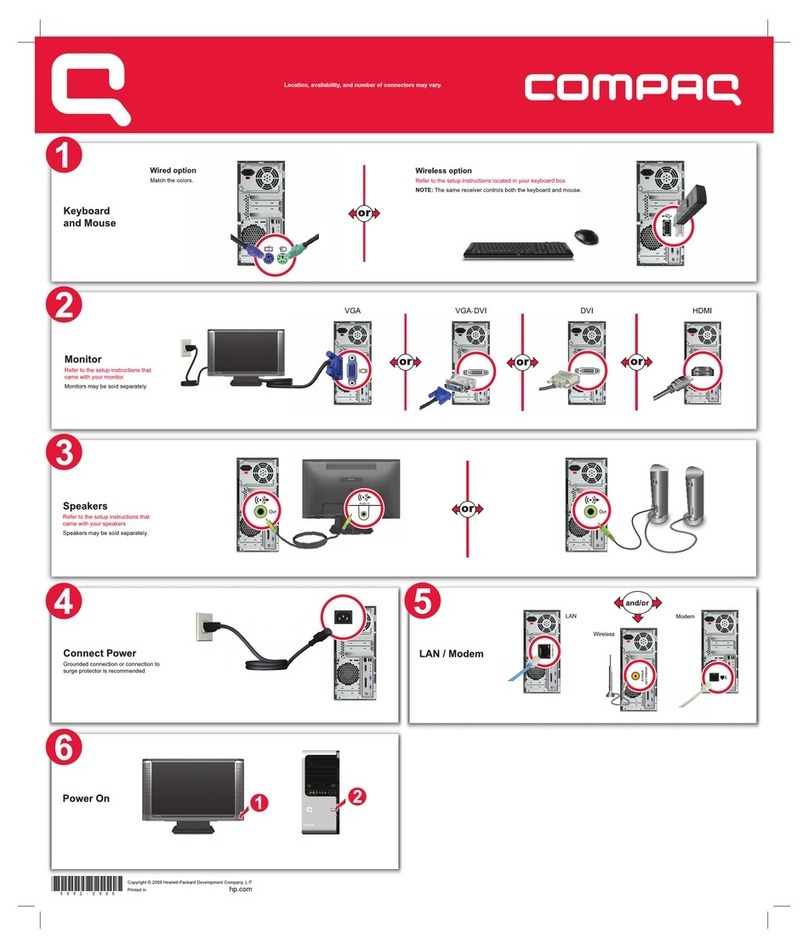 Compaq Presario SR5700 - Desktop PC How to use Compaq Presario SR5700 - Desktop PC How to use