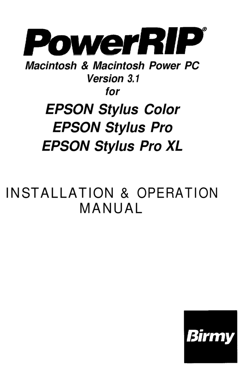 Epson Stylus Pro - Stylus Color Pro Ink Jet... User manual Epson Stylus Pro - Stylus Color Pro Ink Jet... User manual