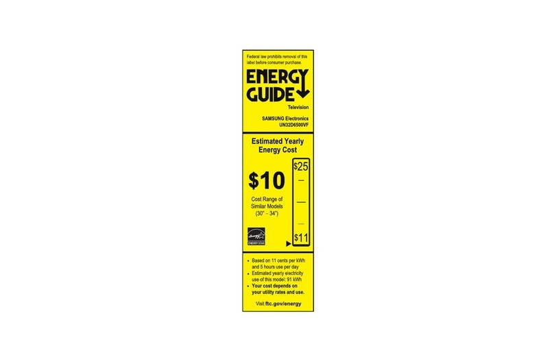 Samsung UN32D6500VF User manual