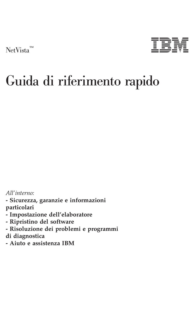 IBM NetVista A30 User manual
