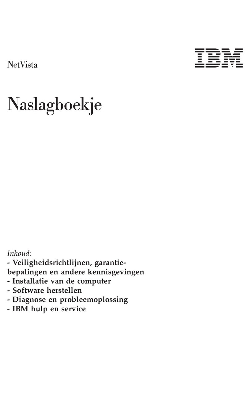 IBM NetVista A30 User manual