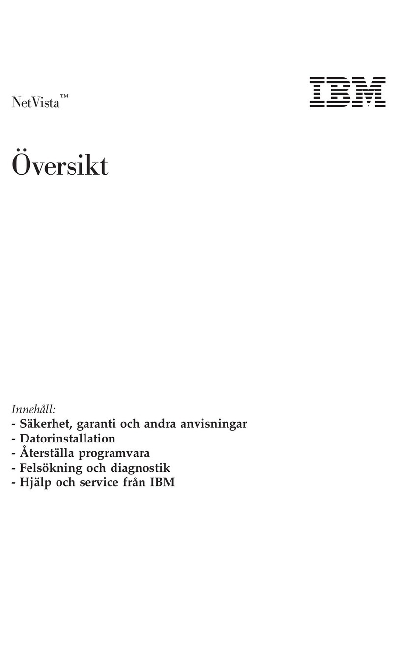 IBM NetVista A30 User manual