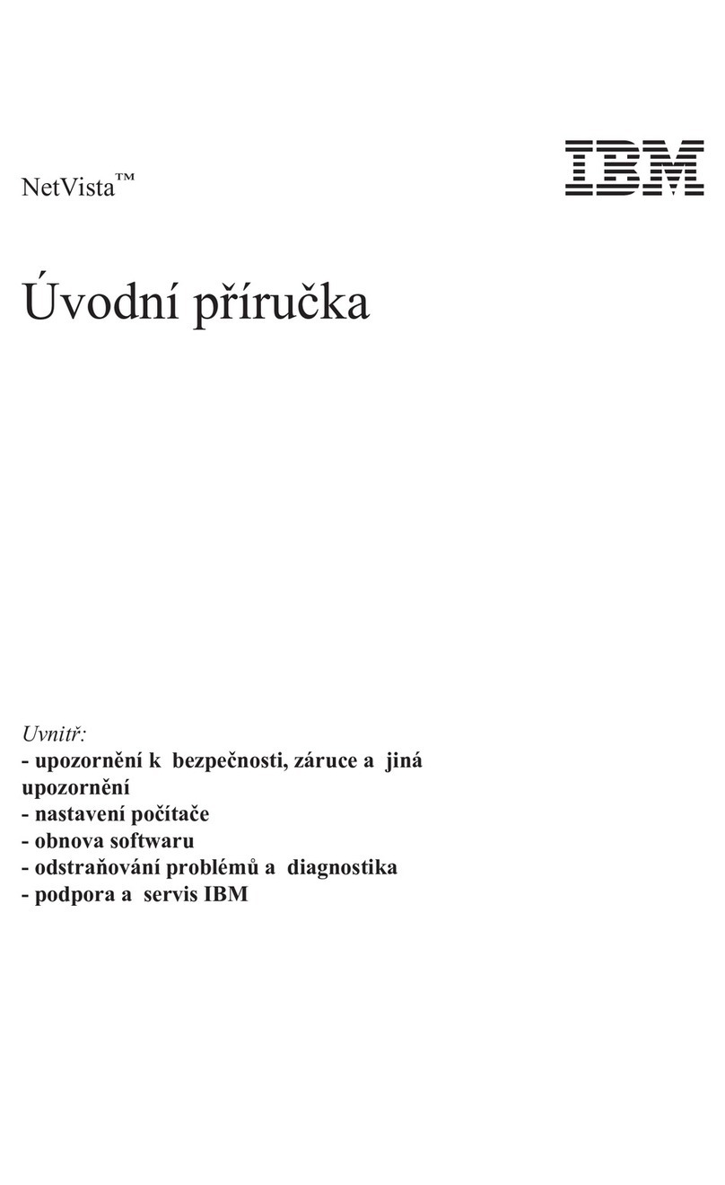 IBM NetVista A30 User manual