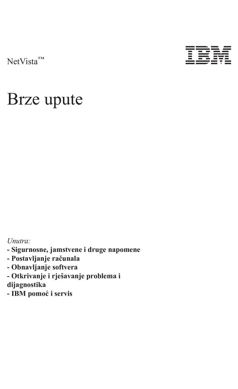 IBM NetVista A30 User manual