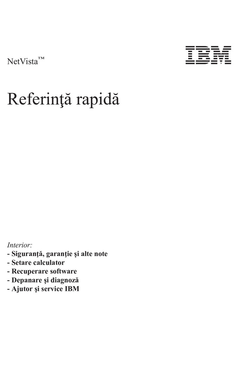 IBM NetVista A30 User manual