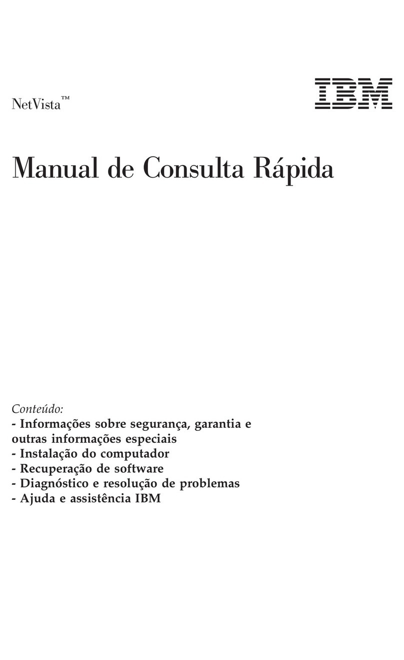 IBM NetVista A30 Service manual