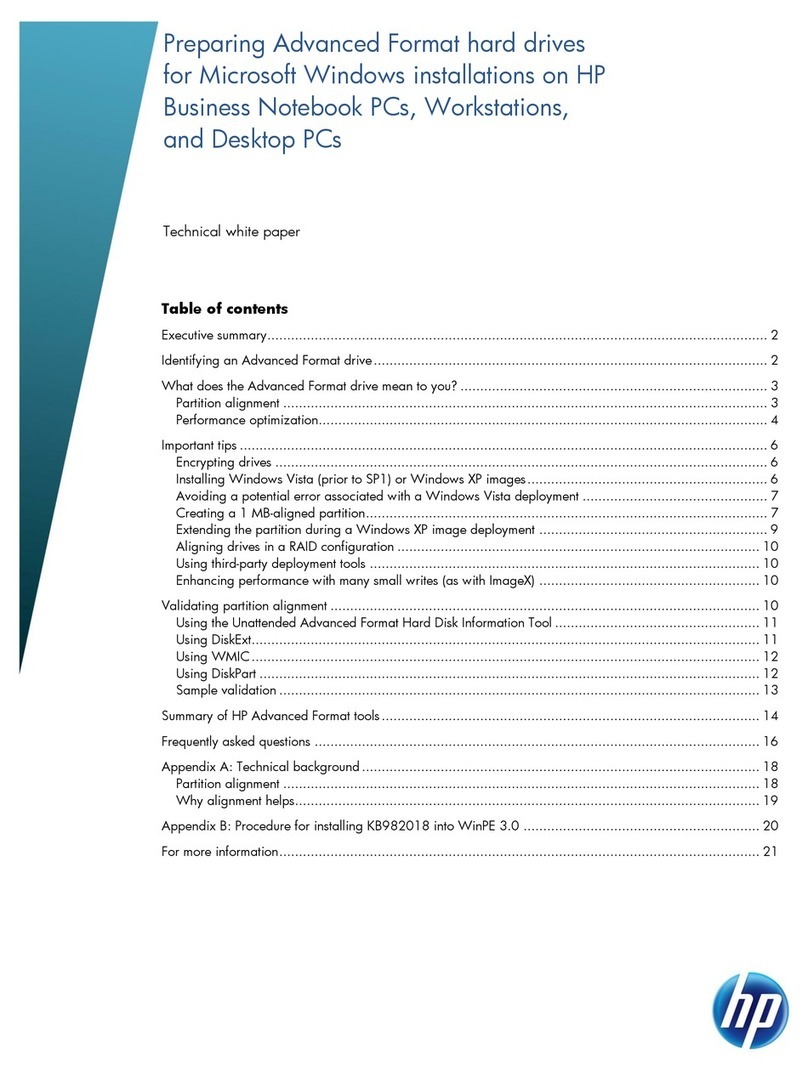 HP Compaq Pro 6305 User manual