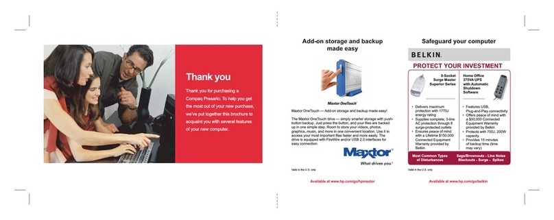 Compaq Presario SR1400 - Desktop PC User manual